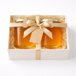 zestaw_miodow Zestaw miodów w ozdobnym opakowaniu